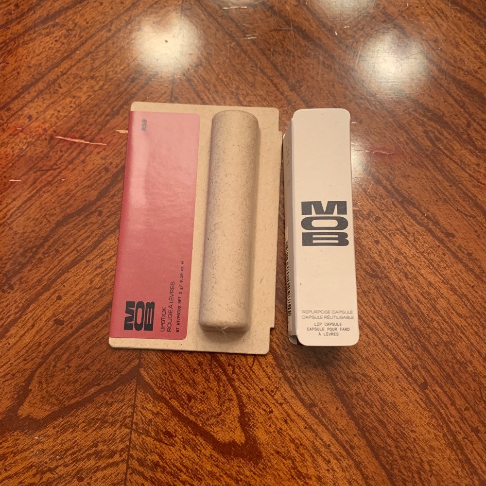 BRAND NEW - MOB Beauty Hydrating Cream Lipstick and Repurpose Capsule - M59